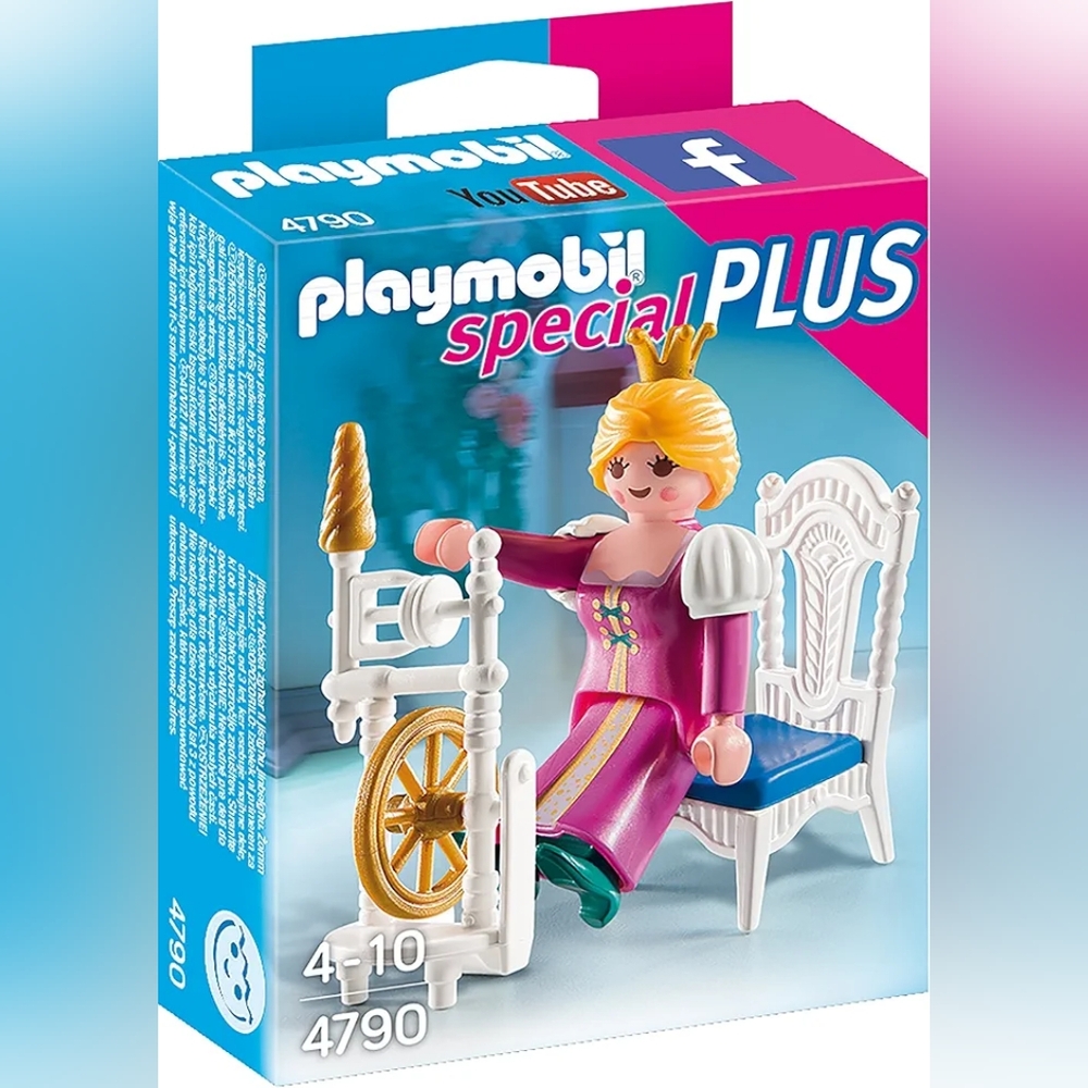 Playmobil Princess with Spinning Wheel